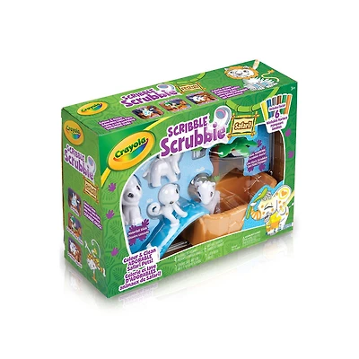 Crayola Scribble Scrubbie Safari Animal Play Set