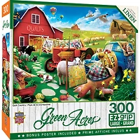 Masterpieces Puzzle Company Green Acres - Quilt Country Casse-Tête De 300 Pièces - Édition anglaise