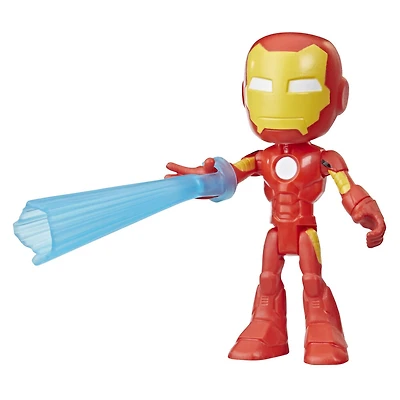 Marvel Spidey et ses Amis Extraordinaires, figurine Iron Man, jouet de héros préscolaire avec accessoire