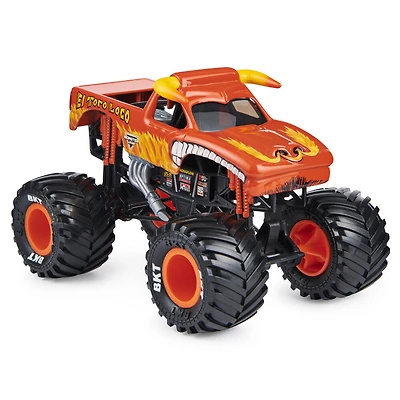 Monster Jam, Official El Toro Loco Monster Truck, Collector Die-Cast Vehicle