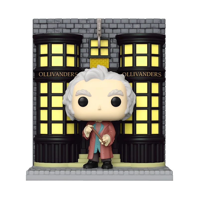 POP! Deluxe: Garrick Ollivander with Ollivanders Wand Shop - Harry Potter
