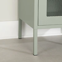 Sweedi Table de chevet Vert sauge