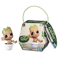 Marvel I Am Groot Mini Figure Collection, Potted Groot Figure, Groot Action Figure