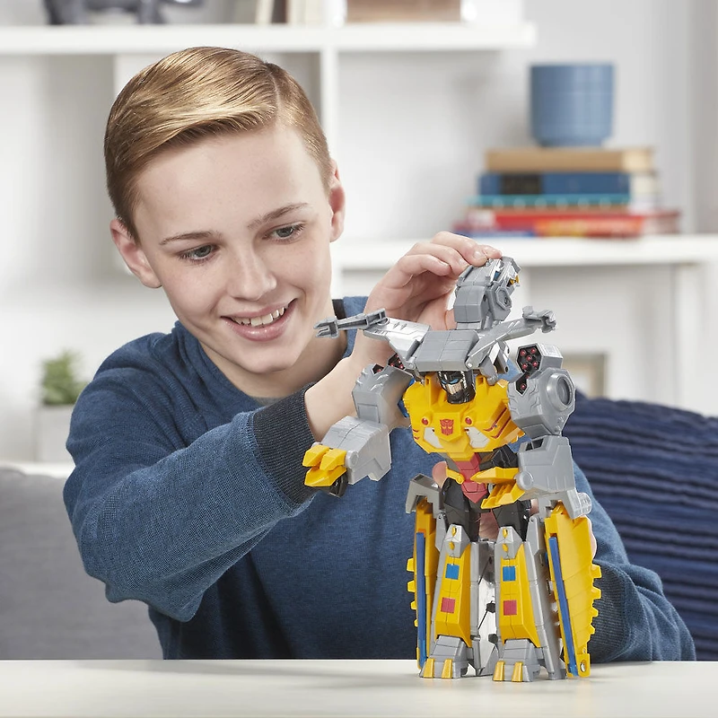 Transformers Cyberverse - Action Attackers Ultimate Class Grimlock Action Figure.