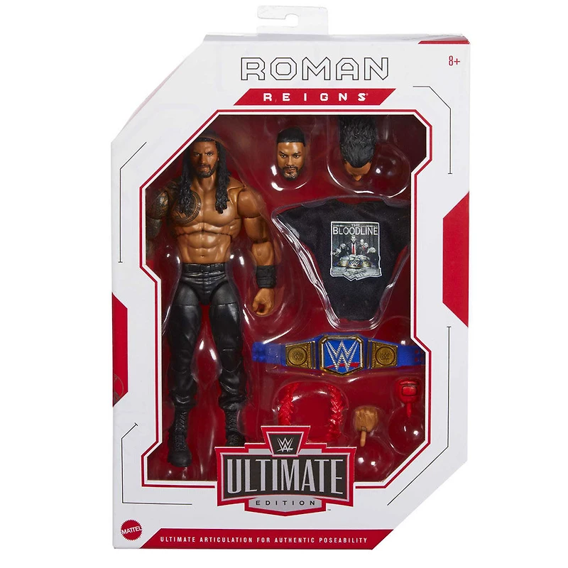 WWE - Collection Elite - Figurine articulée - Roman Reigns