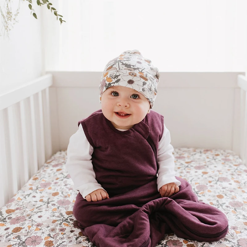 Perlimpinpin-Drap contour en bambou-Floral