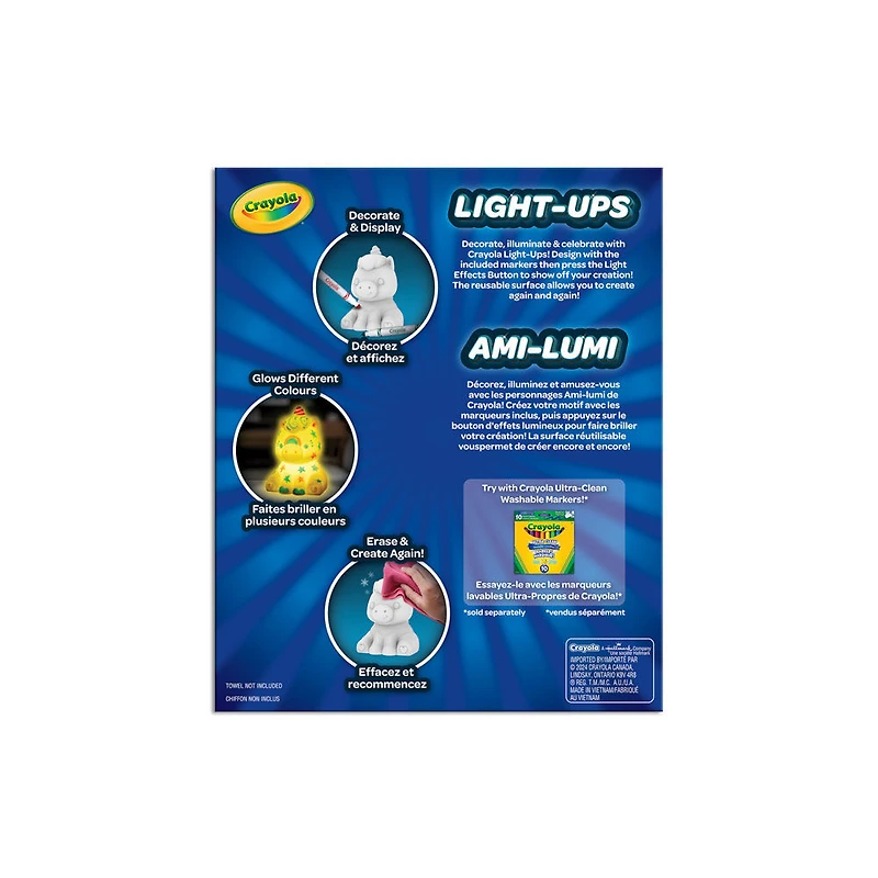 Crayola Light-Ups Recolourable Unicorn