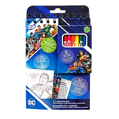 Eco Justice League Colouring Activity