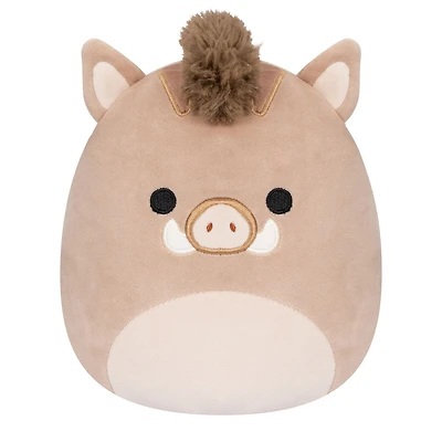 Squishmallow 5" - Warren le Sanglier Brun