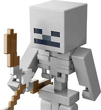 Minecraft-Figurine articulée-Squelette, pièce Crée-un-portail