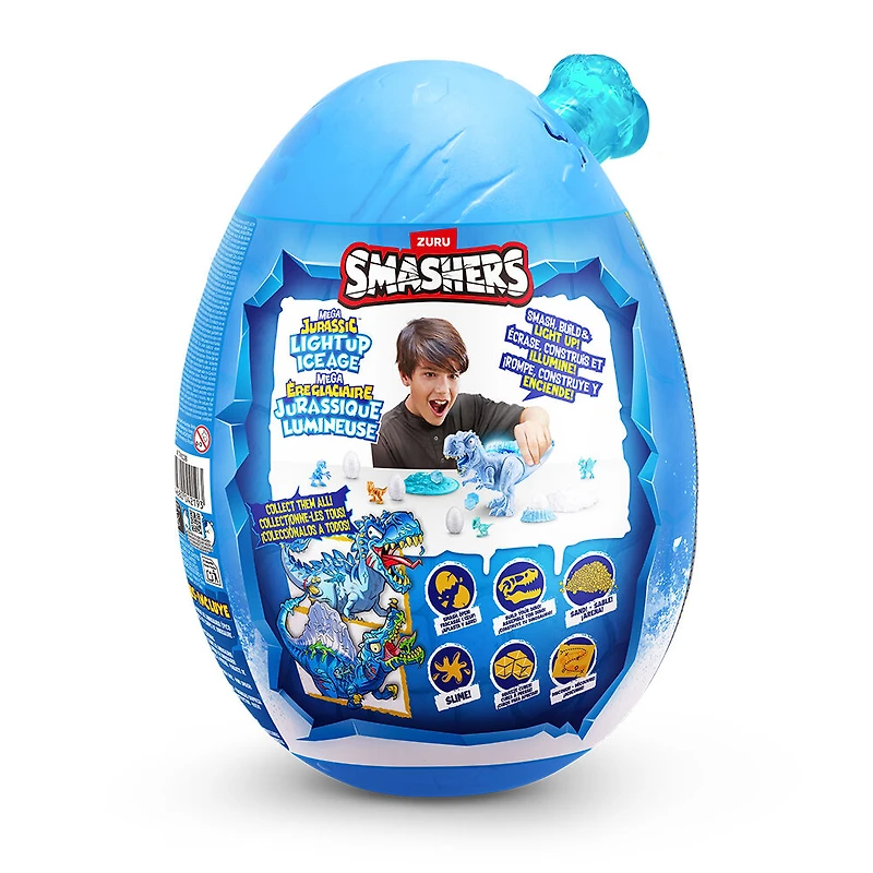 Smashers Mega Jurassic Light Up Ice Age by ZURU