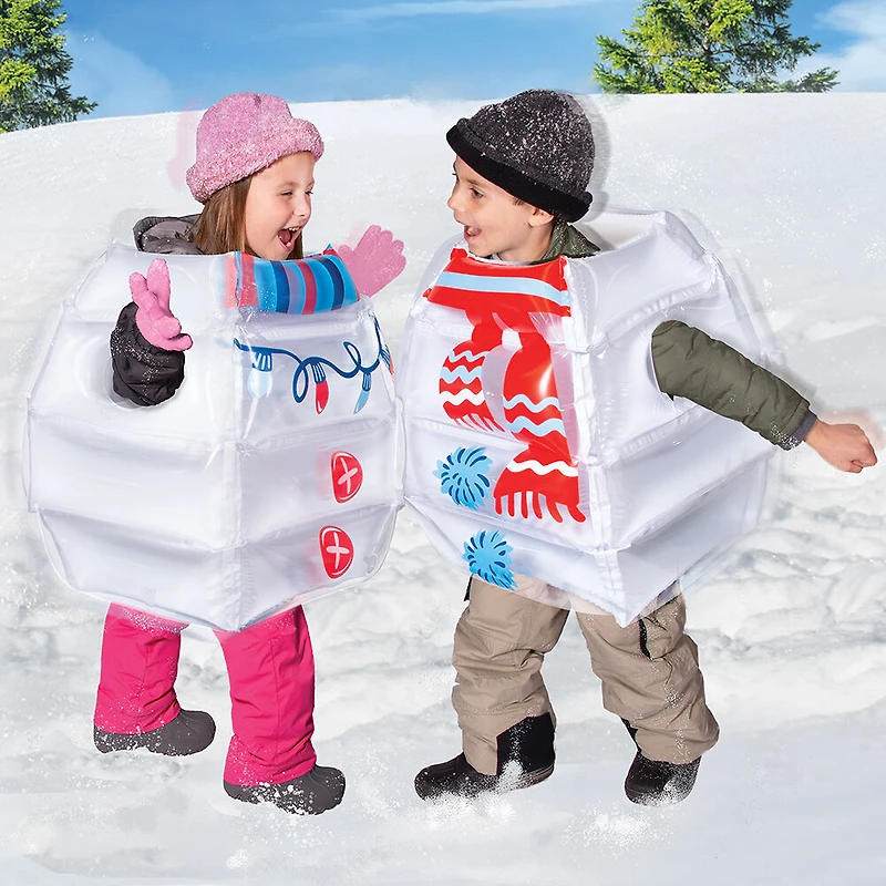 Banzai Tenues Gonflables de Bonhomme de Neige