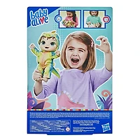 Baby Alive Dino Cuties Doll, Stegosaurus, Brown Hair