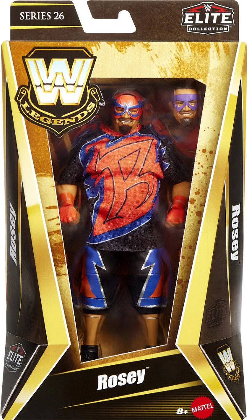 WWE Legends-Rosey-Figurine articulée de la collection Élite