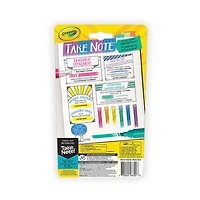 Crayola Take Note! Erasable Highlighters, 6 ct