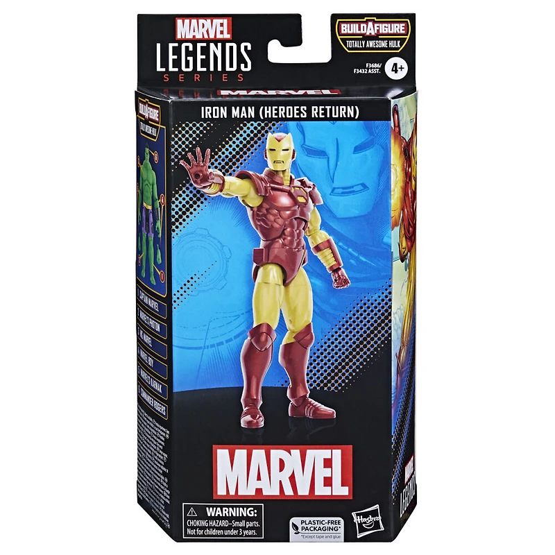 Marvel Legends Series Marvel Comics Iron Man (Heroes Return) 6-Inch Action Figures