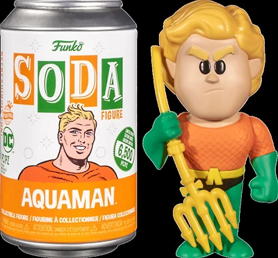 Figurine en Vinyle Aquaman par Funko SODA! DC: Aquaman