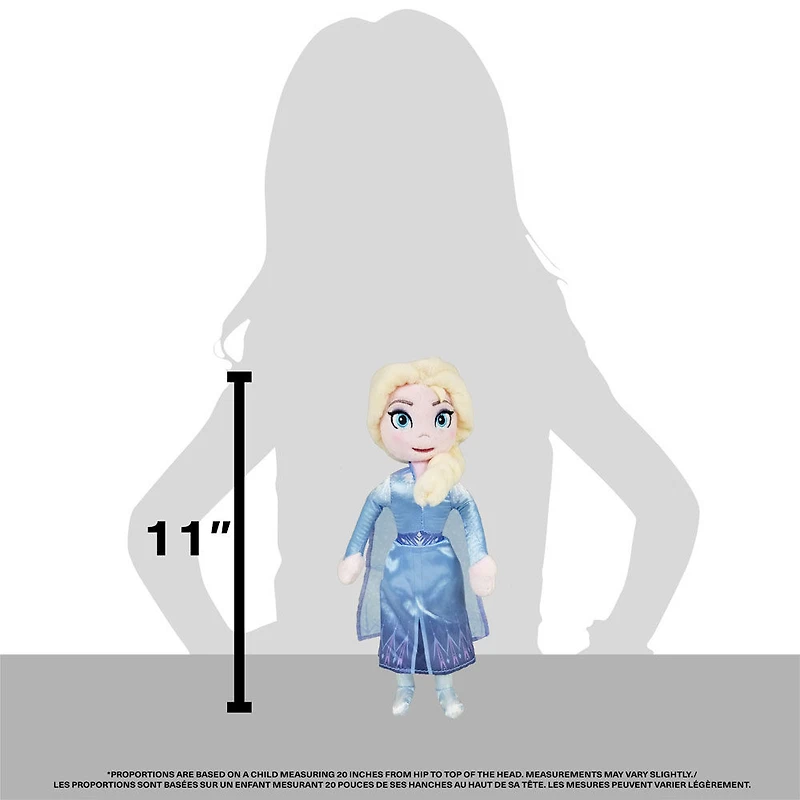 Disney Frozen 2 - Peluche Elsa - Petit