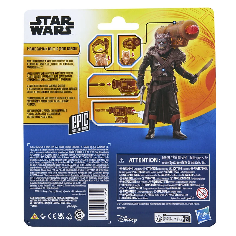 Star Wars Epic World of Action SM-33, figurine de 10 cm et accessoires