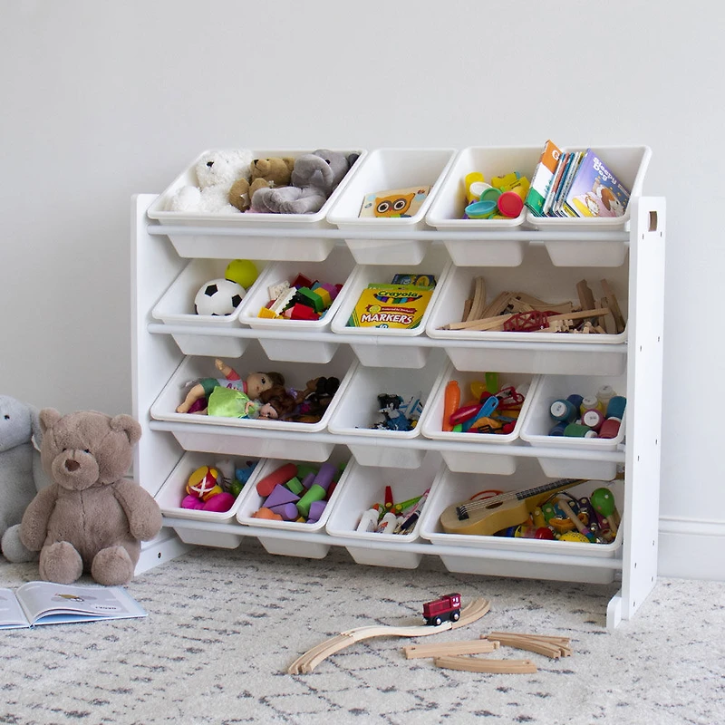 Toy Organizer with Bins