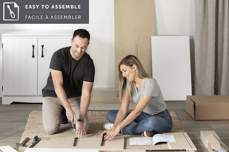 Meubles South Shore, Daybed with Storage - Pure White