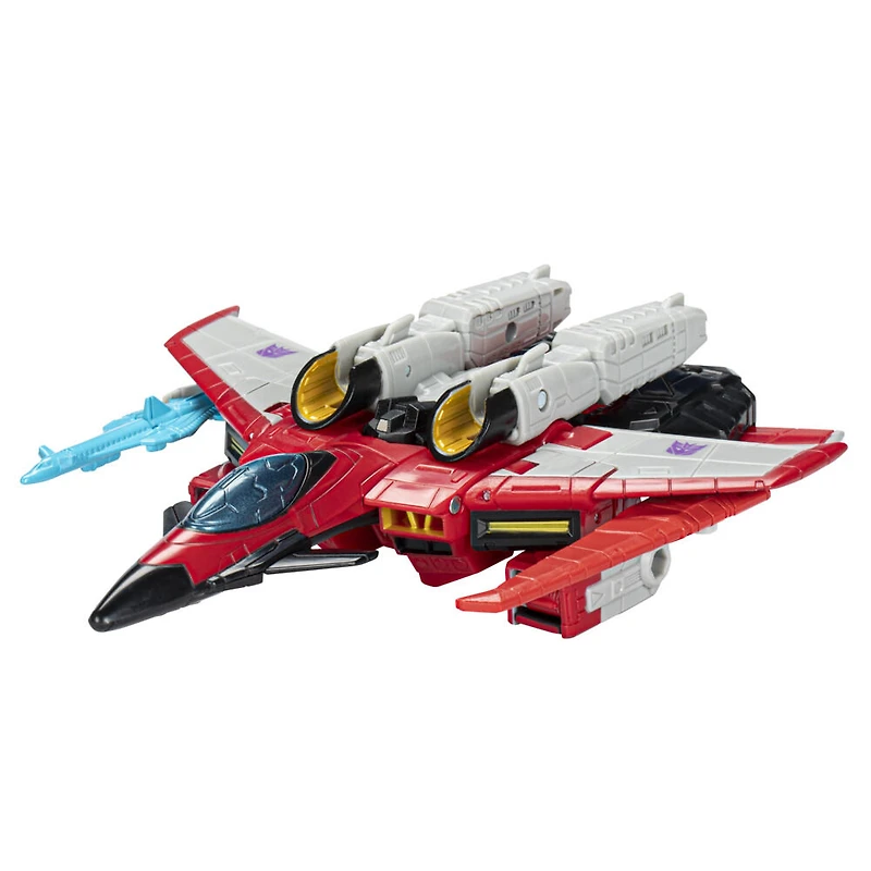 Transformers Generations Legacy, figurine Armada Universe Starscream classe Voyageur, 17,5 cm