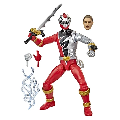 Power Rangers Lightning Collection Dino Fury, Ranger Rouge, figurine