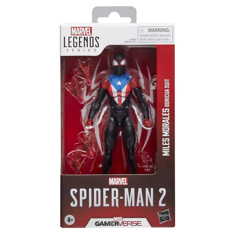 Marvel Legends Series Gamerverse Miles Morales Boricua Suit, figurine Spider-Man
