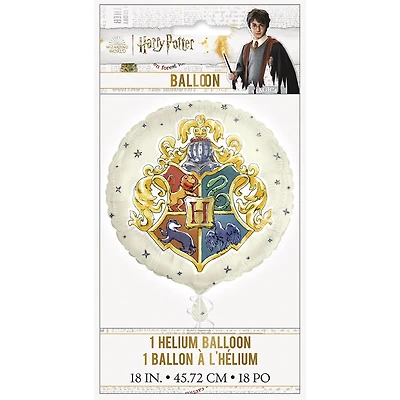 Ballon aluminium rond, 18 " - Harry Potter