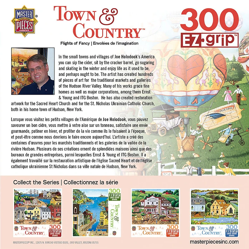 Town & Country Flights of Fancy - Large 300 Piece EZGrip Jigsaw Puzzle