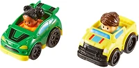 Fisher-Price - Little People - Camionnette et Voiture de rallye