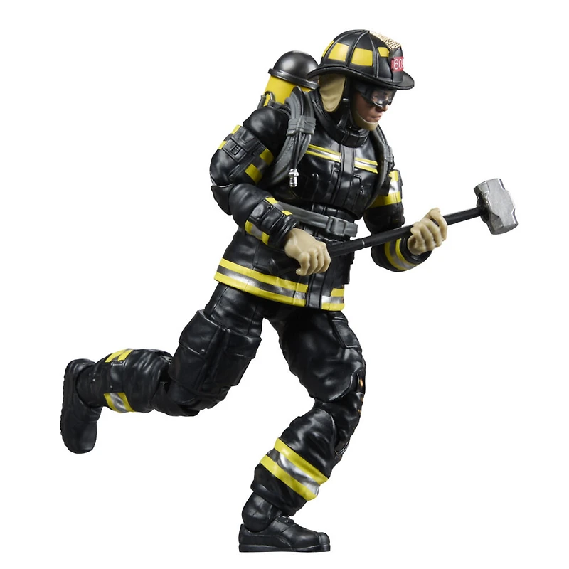 G.I. Joe Classified Series Legacy Collection - Search & Rescue Firefighter, figurine de 15 cm