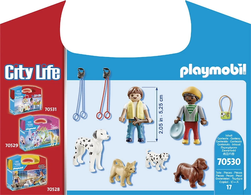 Playmobil - Valisette Enfants et chiens