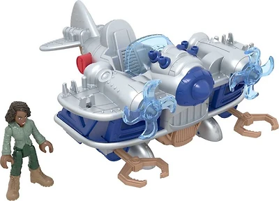 Fisher-Price Imaginext Jurassic World Dominion Kayla Watts Figure and Toy Plane
