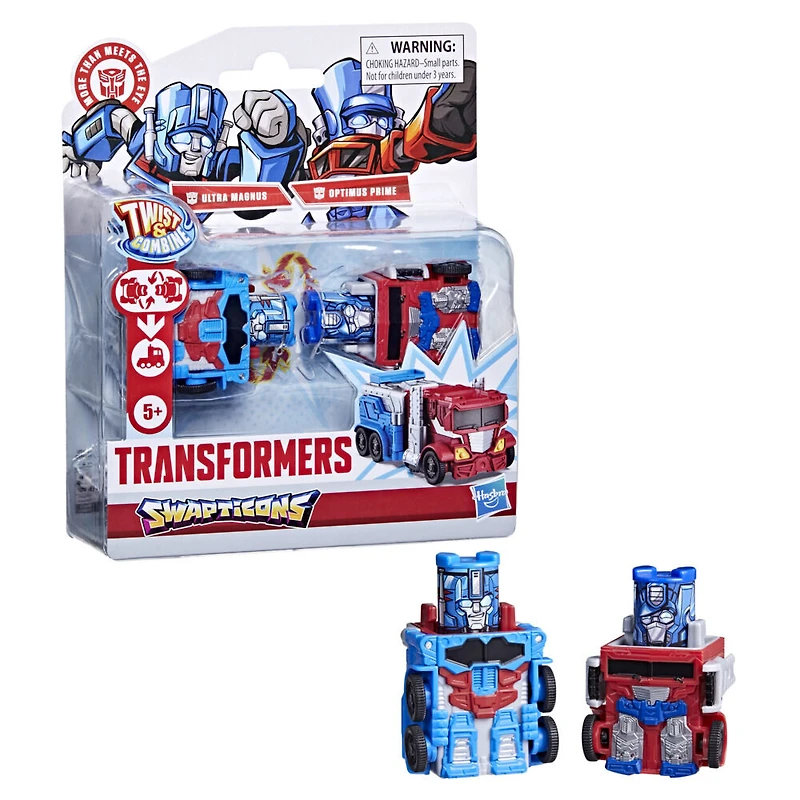 Transformers Swapticons Optimus Prime et Ultra Magnus, mini-figurines