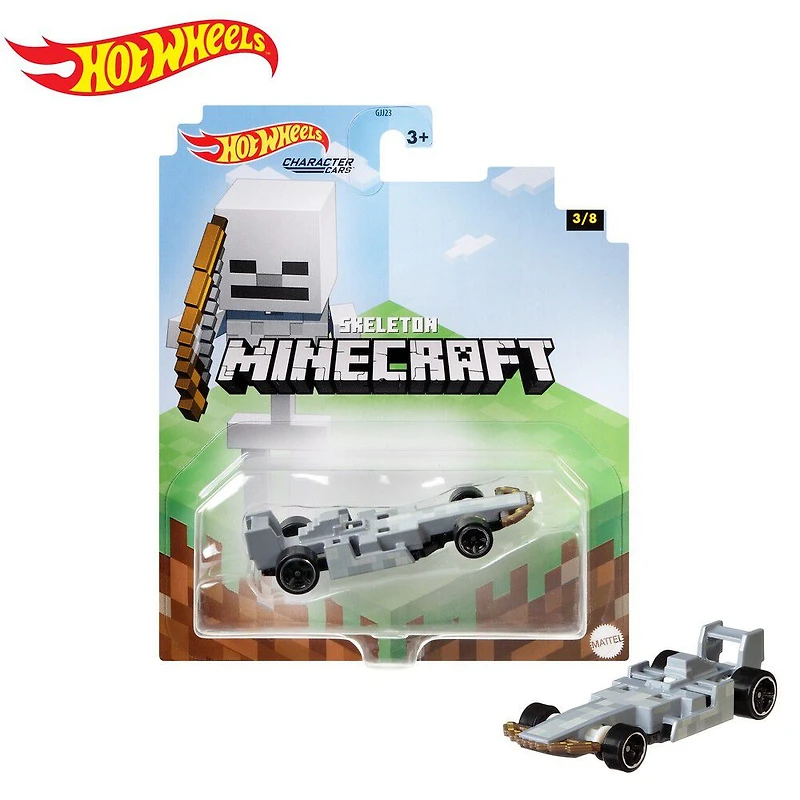 Hot Wheels Character Cars Minecraft Skeleton