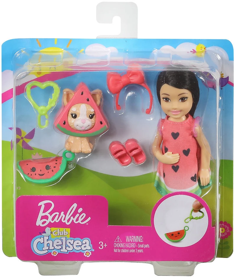 Barbie - Club Chelsea - Poupée et coffret de jeu