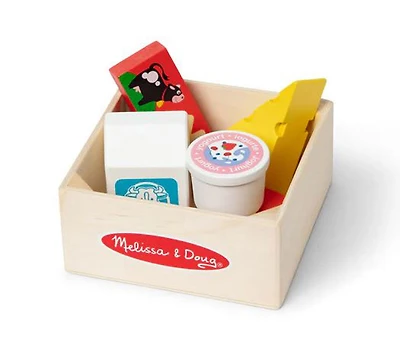 Melissa and Doug - Groupes d'aliments en bois PlaySet
