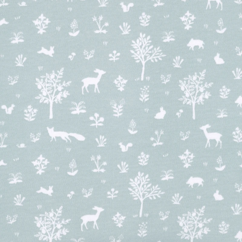 Wearable Blanket Cotton  - Sage Woodland X Large