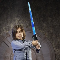 Star Wars Lightsaber Forge Kyber Core Darksaber, Customizable Electronic Lightsaber