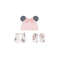 Minnie 3 Piece Accessories Set Coral O/S