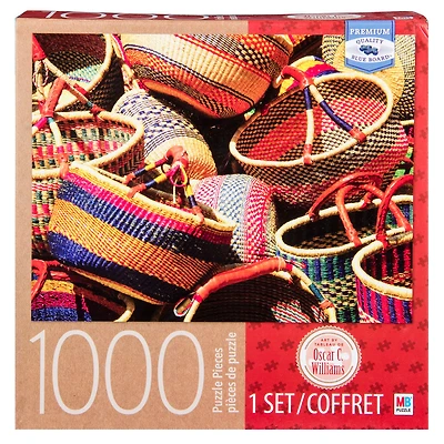 Artist Oscar C Williams - 1000 Piece Adult Jigsaw Puzzle - Baskets