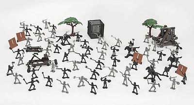 True Heroes - Seau de personnages médiévaux