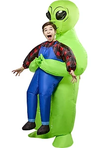 Déguisement gonflable Enlèvement d'enfant par un extraterrestre Rubies pour enfants, unisexe, taille unique