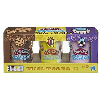 Play-Doh Scents 3-Pack of Snack Scented Modeling Compound