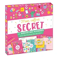 Mon coffret secret girly - French Text