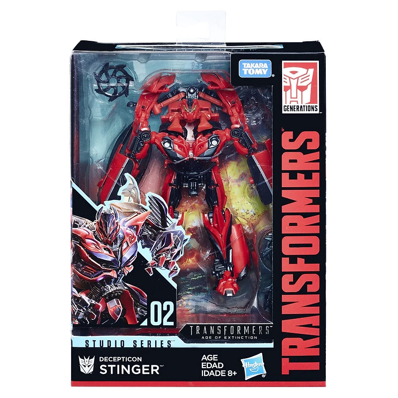 Transformers - Studio Series 02 (Film 4) - Decepticon Stinger de classe de luxe.