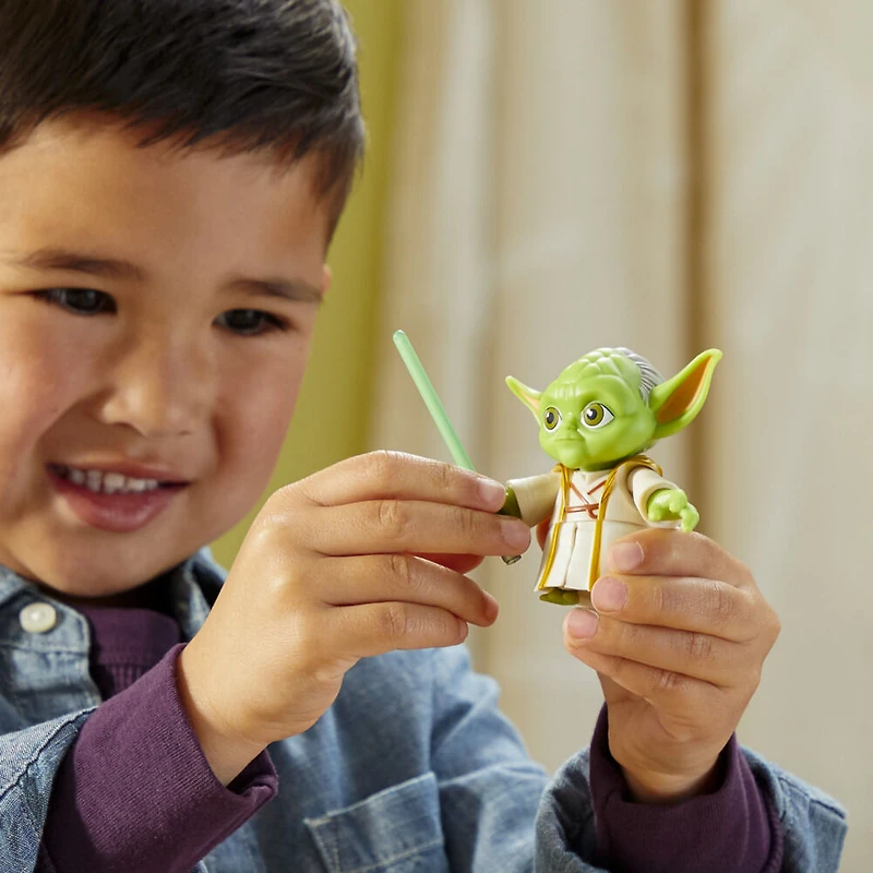 Star Wars Les Aventures des Petits Jedi, figurine Yoda, jouets Star Wars pour enfants d'âge préscolaire