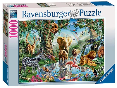 Ravensburger! Adventures in The Jungle Jigsaw casse tête (1000pc)