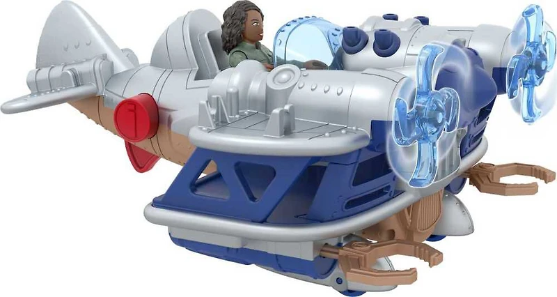 Fisher-Price Imaginext Jurassic World Dominion Kayla Watts Figure and Toy Plane